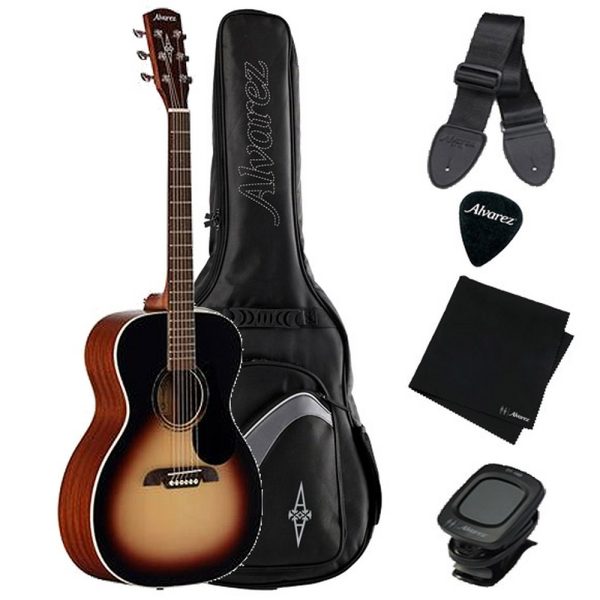 Guitarra Acústica Álvarez RF26SSB-AGP Folk Starter Pack