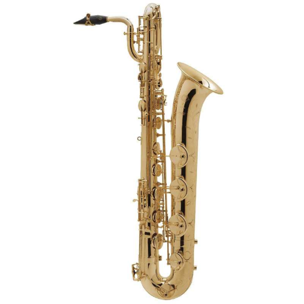 Saxofón Barítono Selmer Jubile SA80 III Dorado Lacado Grabado (VG)